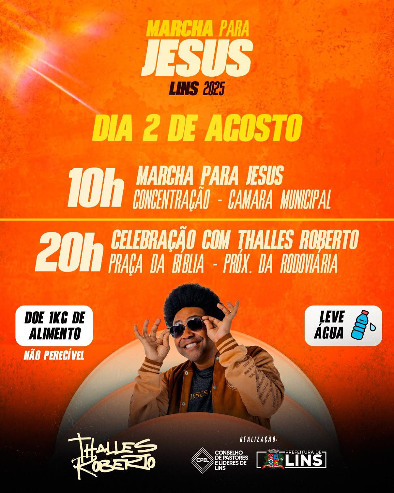 MARCHA DE JESUS 2025 EM LINS!