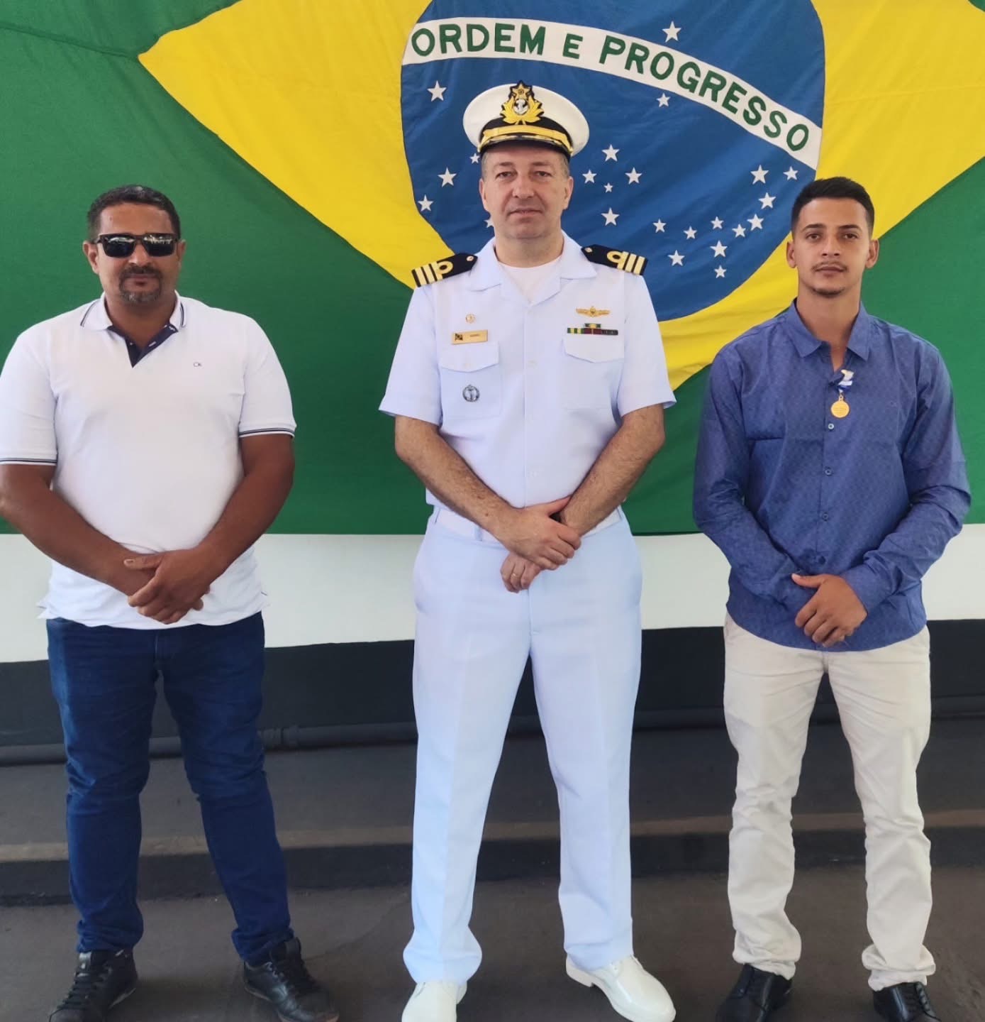 Serralheria RD Soluções em Soldas, de Pirajuí, recebe medalha da Marinha do Brasil