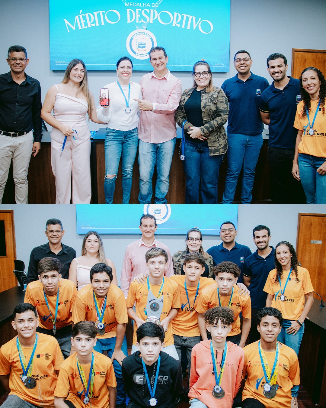 Câmara de Pirajuí homenageia atletas e equipes com Medalha de Mérito Desportivo
